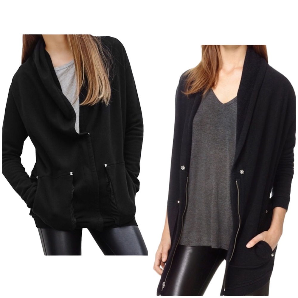Aritzia Wilfred Rousseau Black Cardigan